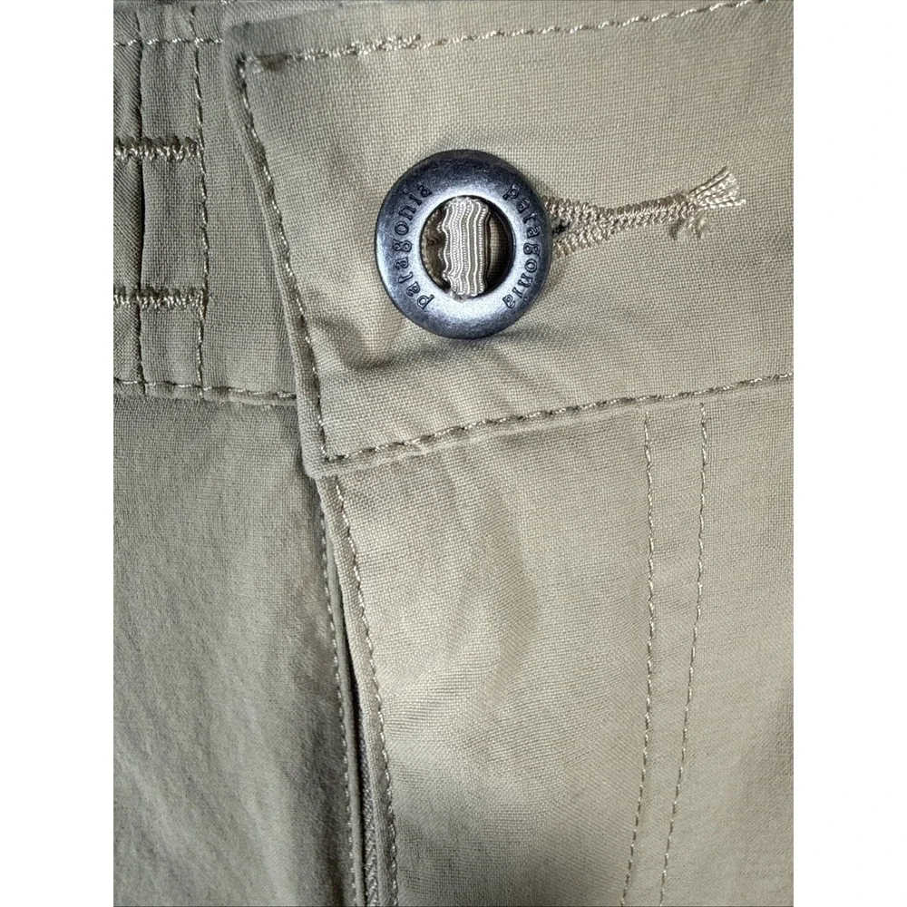 Patagonia Quandary Hiking Pants Men's 44 Khaki Stretch Outdoor Trail 55178SP
